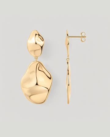 PAVOI Teardrop Statement Drop Earrings, product photo