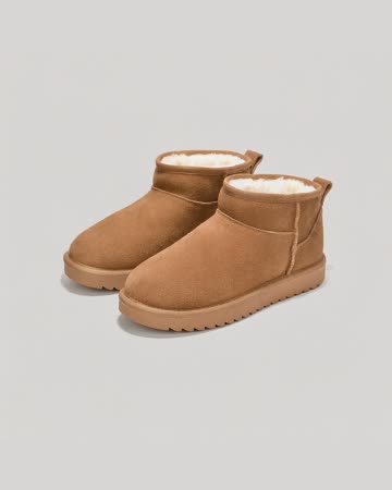 Project Cloud Suede Mini Boots, product photo