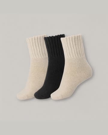 BomKinta Thick Wool-Blend Socks, product photo